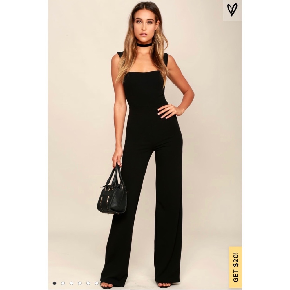 Lulu’s Enticing Endeavors Black Romper